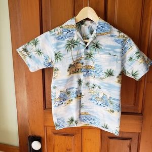 Boys cotton Hawaiian shirt